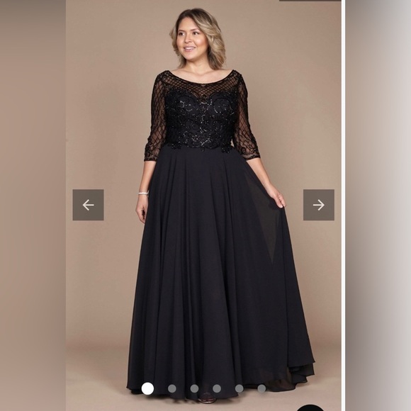 NWT Black Gown - Picture 1 of 6
